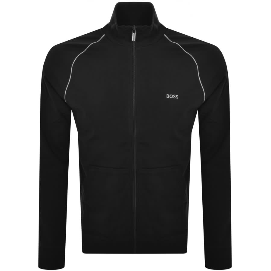 服/ファッション Boss Jacket BOSS Full Zip Sweatshirt Black | Mainline Menswear us